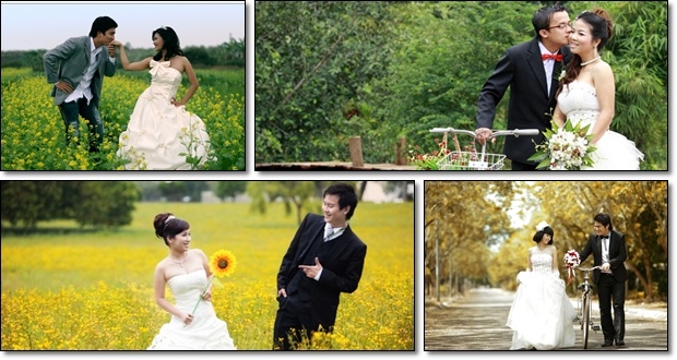 ảnh cưới Hương Sen