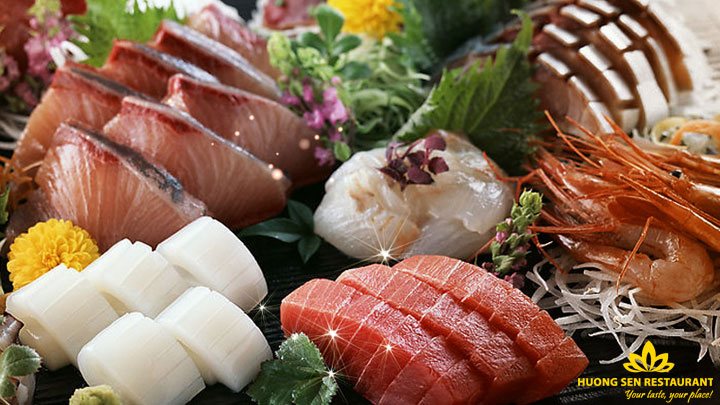 buffet hải sản cao cấp Hương Sen