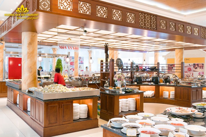 buffet hải sản cao cấp Hương Sen