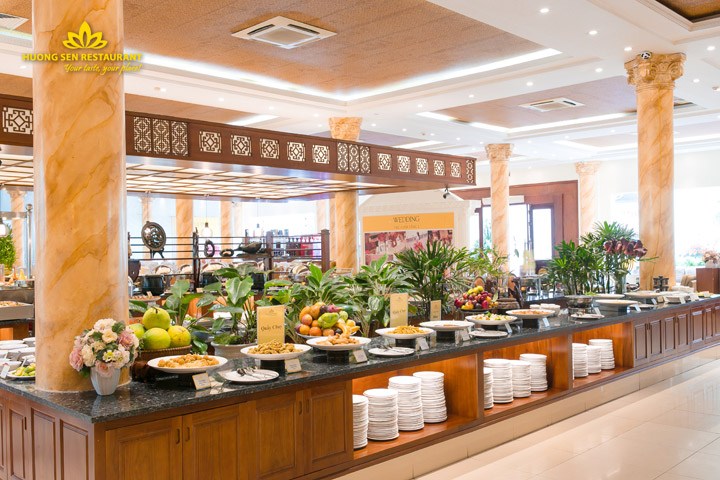 buffet hải sản cao cấp Hương Sen