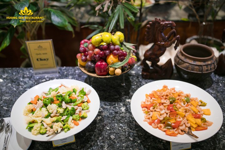 buffet hải sản cao cấp Hương Sen