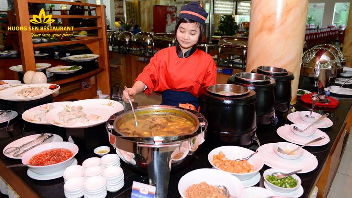 Nhà hàng buffet hải sản cao cấp Hương Sen
