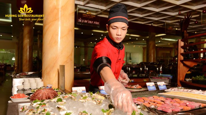 Nhà hàng buffet hải sản cao cấp Hương Sen