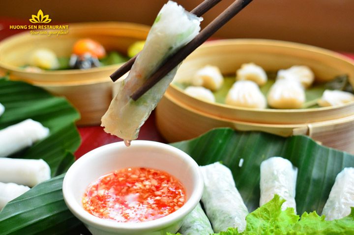 Buffet hải sản cao cấp Hương Sen