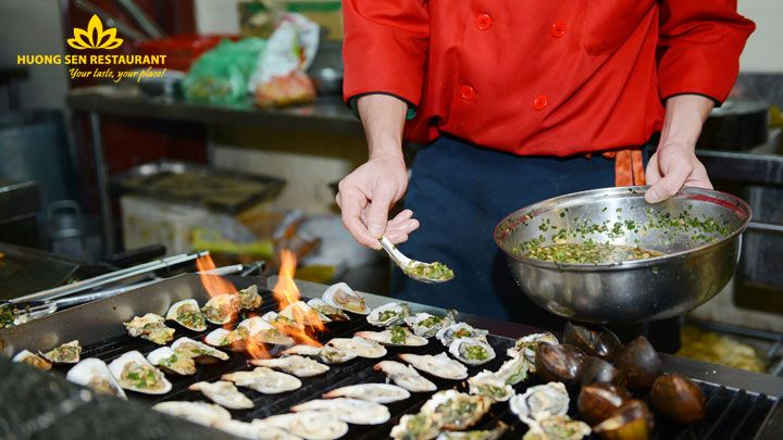 Nhà hàng buffet hải sản cao cấp Hương Sen