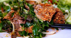 bắp bò trộn cải