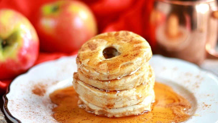 apple ring pancake